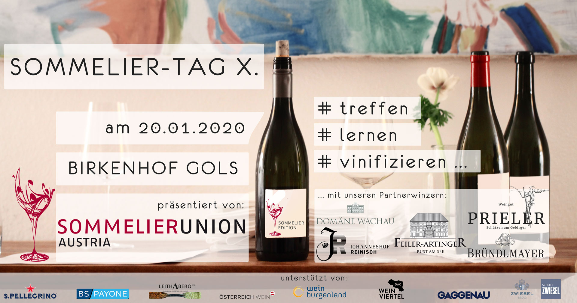 Einladung zum Sommeliertag 2020